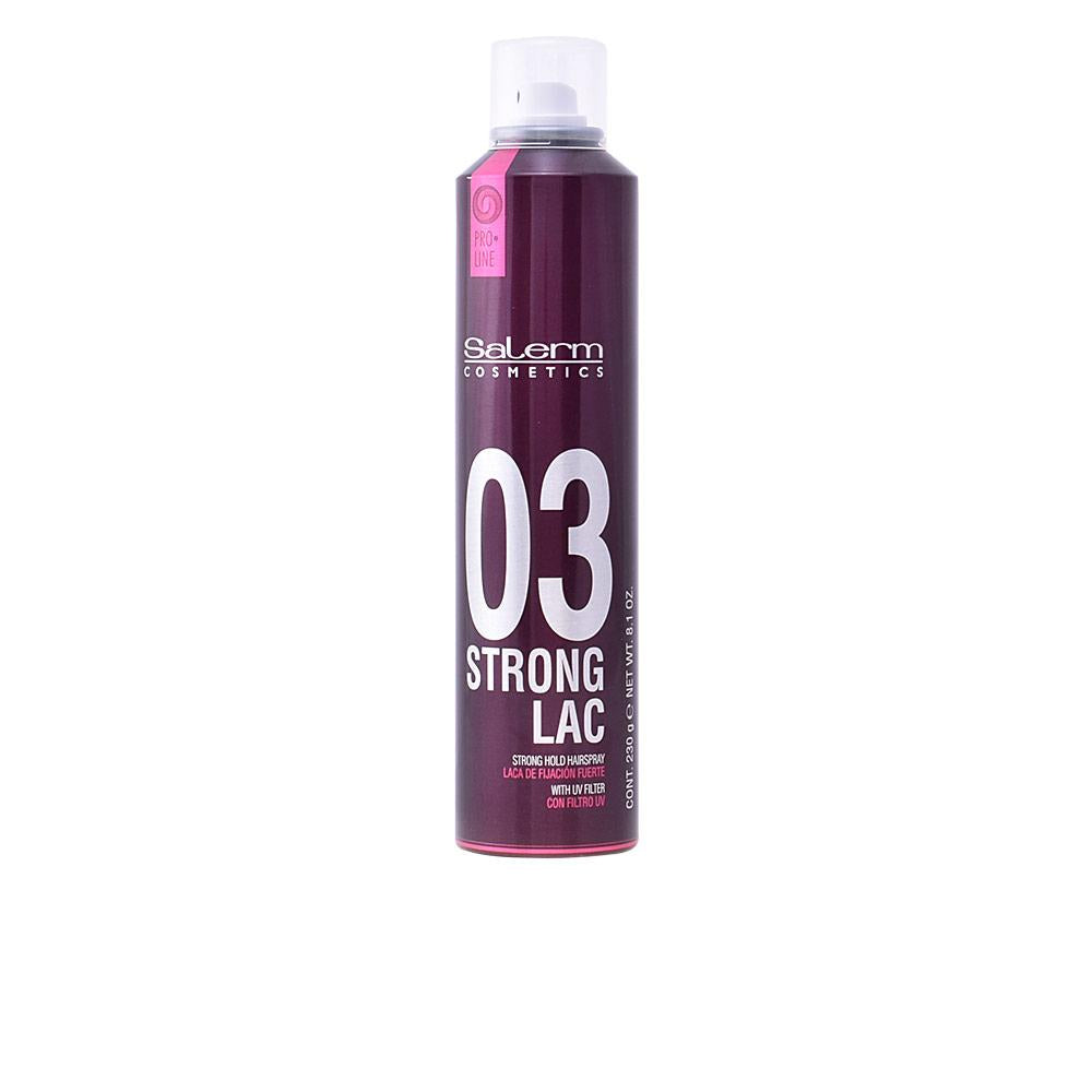 Salerm Strong Lac Spray Fissante Per Capelli Protezione UV Naturale