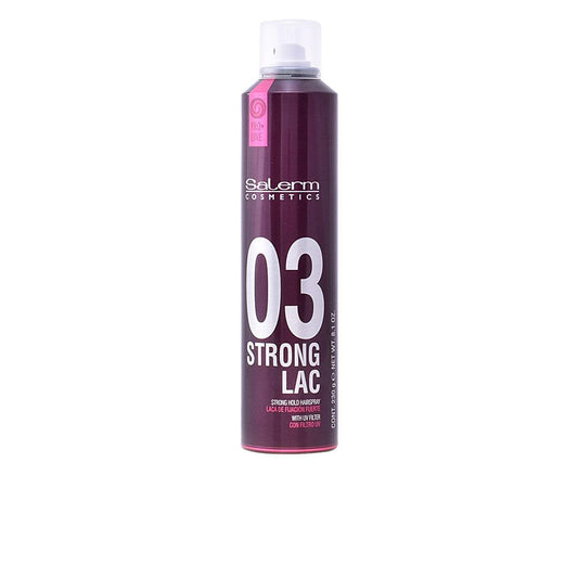 Salerm Strong Lac Spray Fissante Per Capelli Protezione UV Naturale