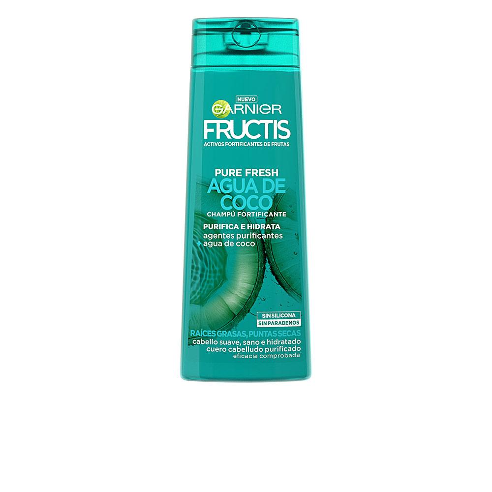 Garnier Fructis Shampooing Fortifiant  L'Eau De Coco Pour Cheveux Forts Et Hydratés