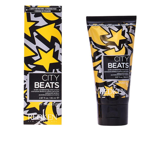Redken City Beats Crema Colorante Acondicionadora cida Yellow Cab Realza Tu Estilo
