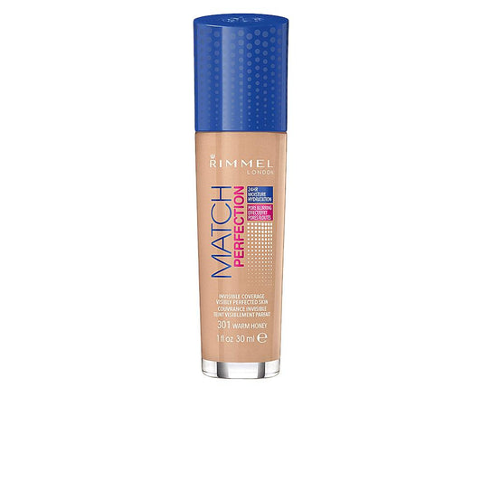 Rimmel London Match Perfection Foundation for Radiant Skin All Day