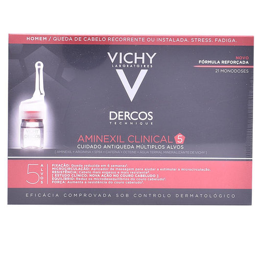 Vichy Dercos Aminexil Clinical 5 Trattamento Capillare Uomo Fortifica Le Radici