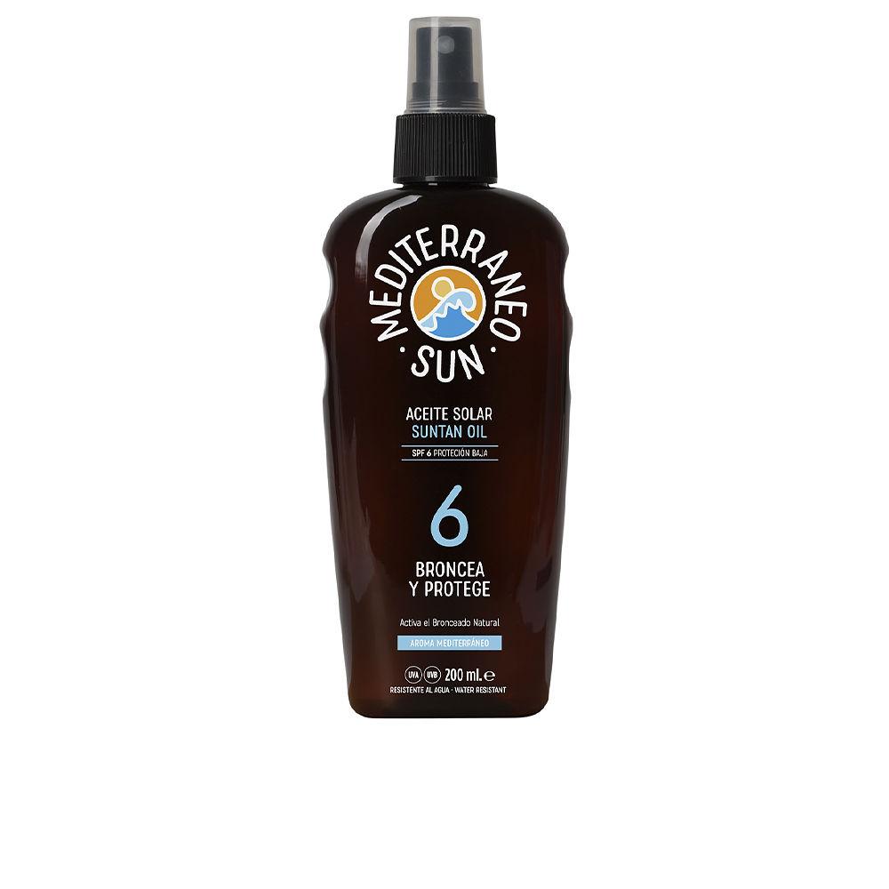 Mediterraneo Sun Coconut Mediterraneo Sun Olio Abbronzante Abbronzatura Splendente Naturale