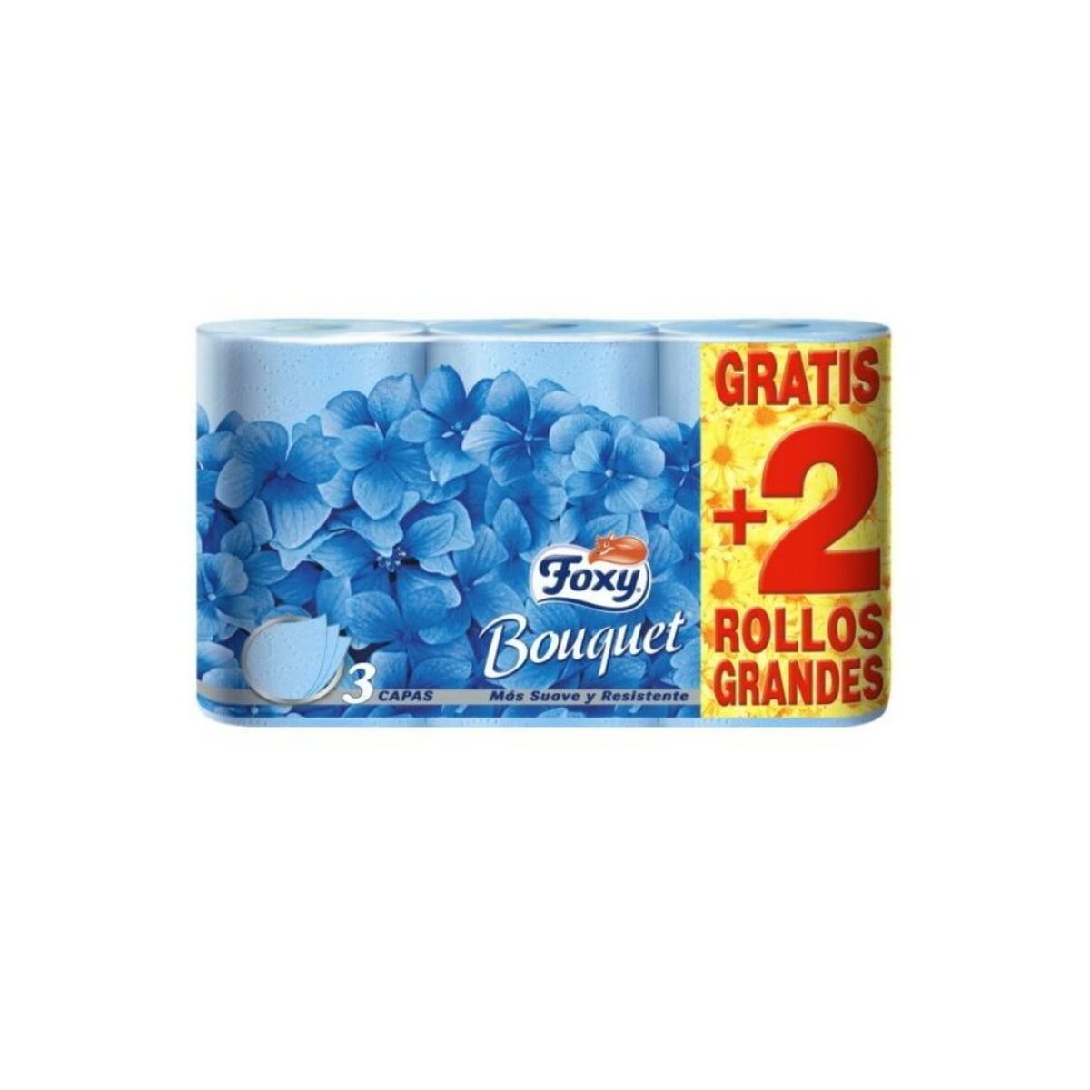 Carta Igienica Foxy Bouquet 3 strati 6 Pezzi