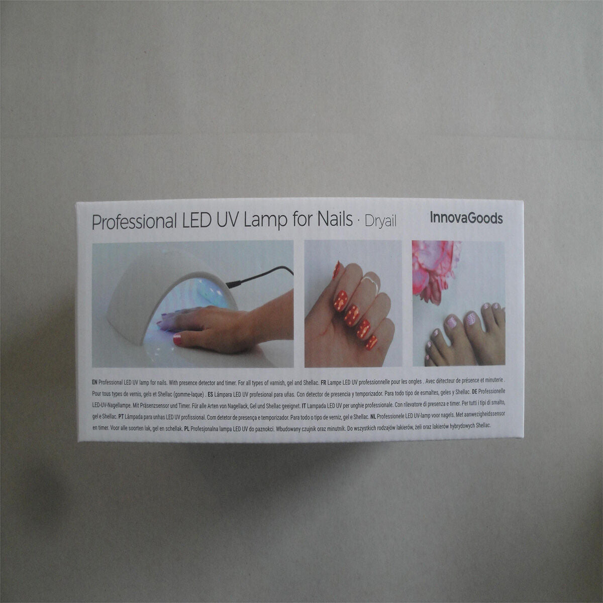 Lampada LED UV Professionale per Unghie InnovaGoods