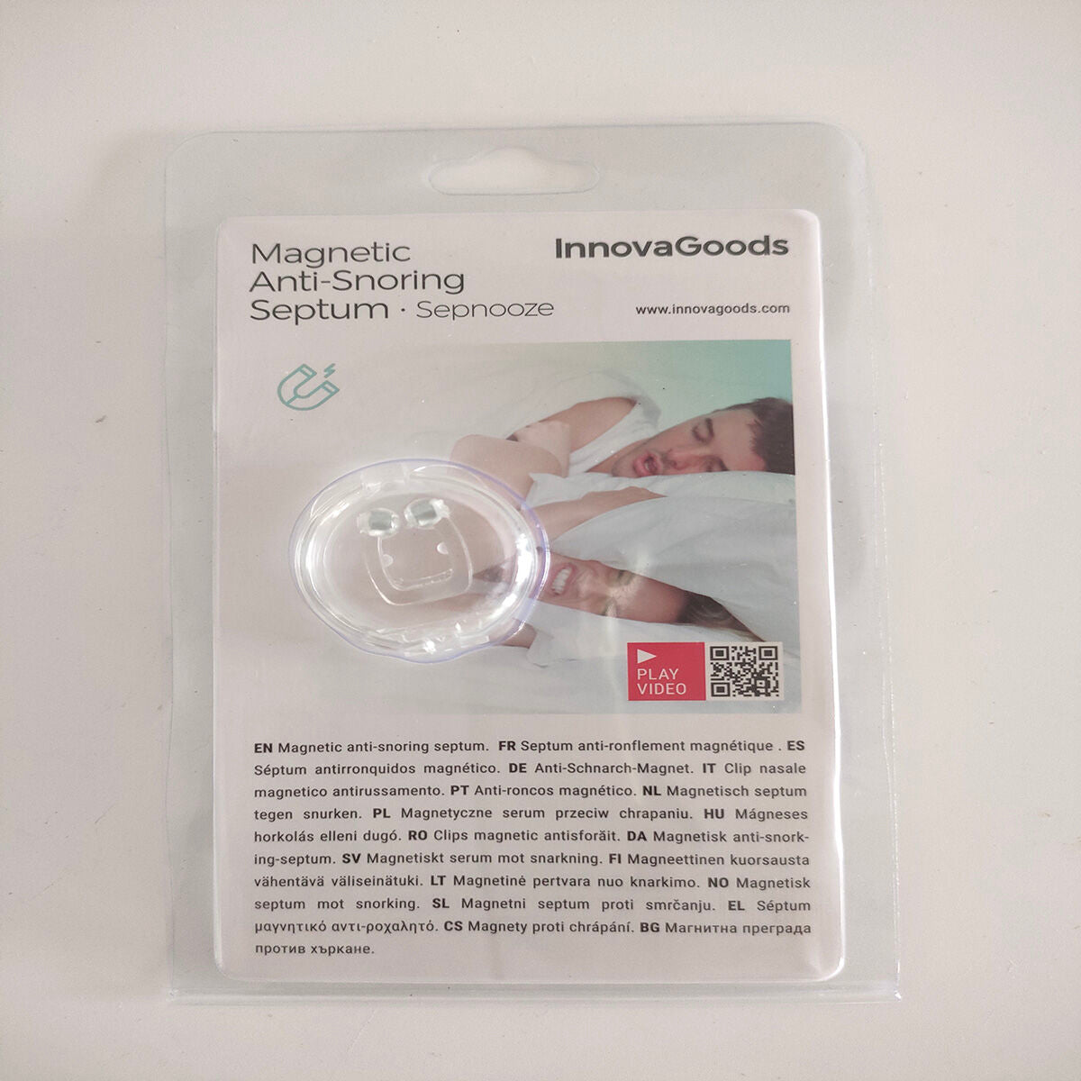 Dilatatore Nasale Anti-russamento InnovaGoods
