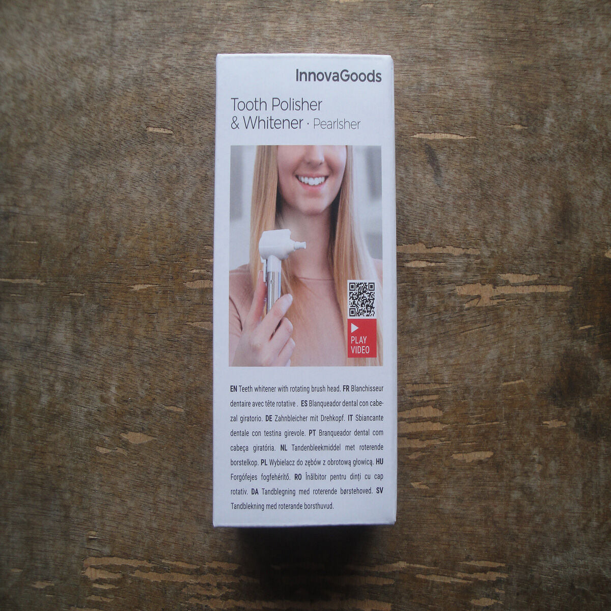 Dispositivo per Sbiancare e Lucidare i Denti Pearlsher InnovaGoods