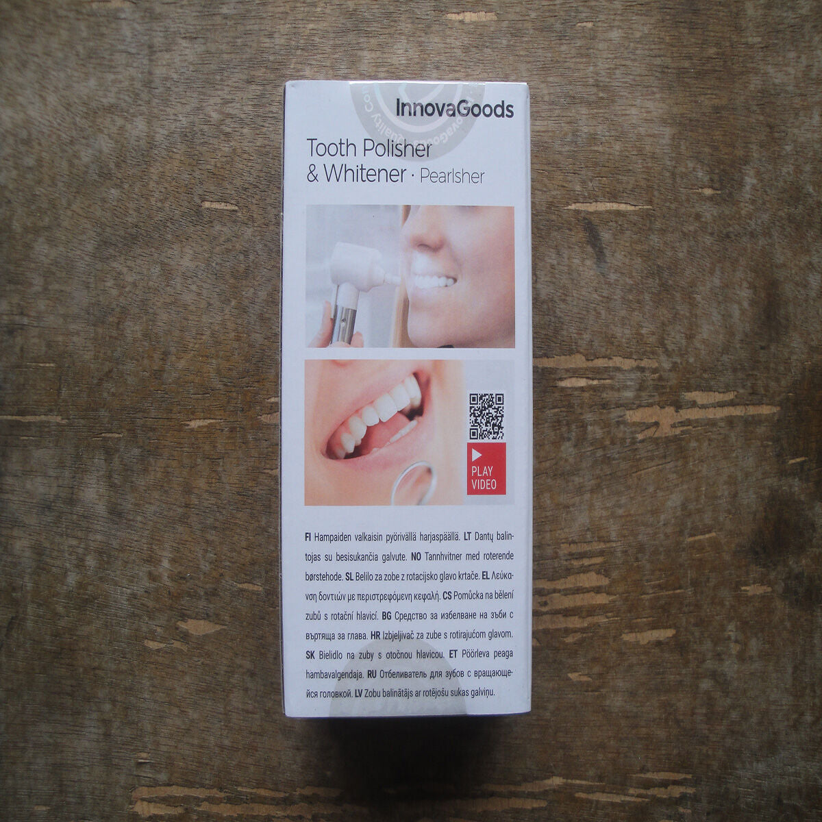 Dispositivo per Sbiancare e Lucidare i Denti Pearlsher InnovaGoods