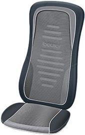BEURER MG 315 Shiatsu-Sitzauflage (Rckenmassage, 4 Massagerollen, Krperscanning-Funktion, Tiefenwirksam, Shiatsu, Rolling-Swing-Massage, 3 Automatik-Massage-programme, Punktuell, Licht-Wrme-funkti