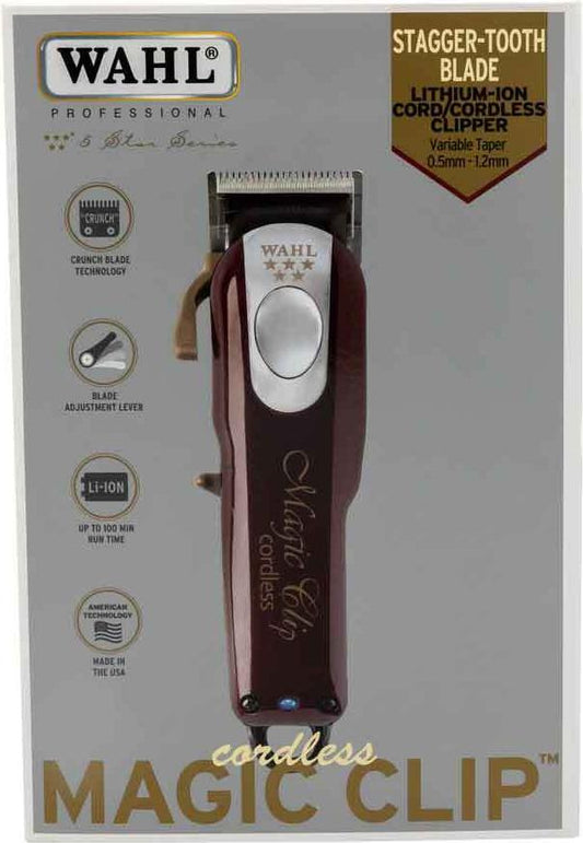 Wahl 3027252 Clipper 5* Cordless Magic Clip 5V red (3027252)