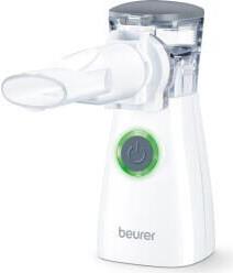 Beurer Inhalator, Erwachsenen- und Kindermaske, Tasche, Akkubetrieb (601.42)