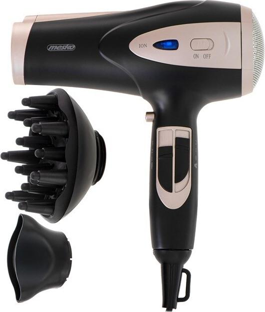 Adler Mesko MS 2287 Haartrockner 2400 W Schwarz, Champagner (MS 2287)