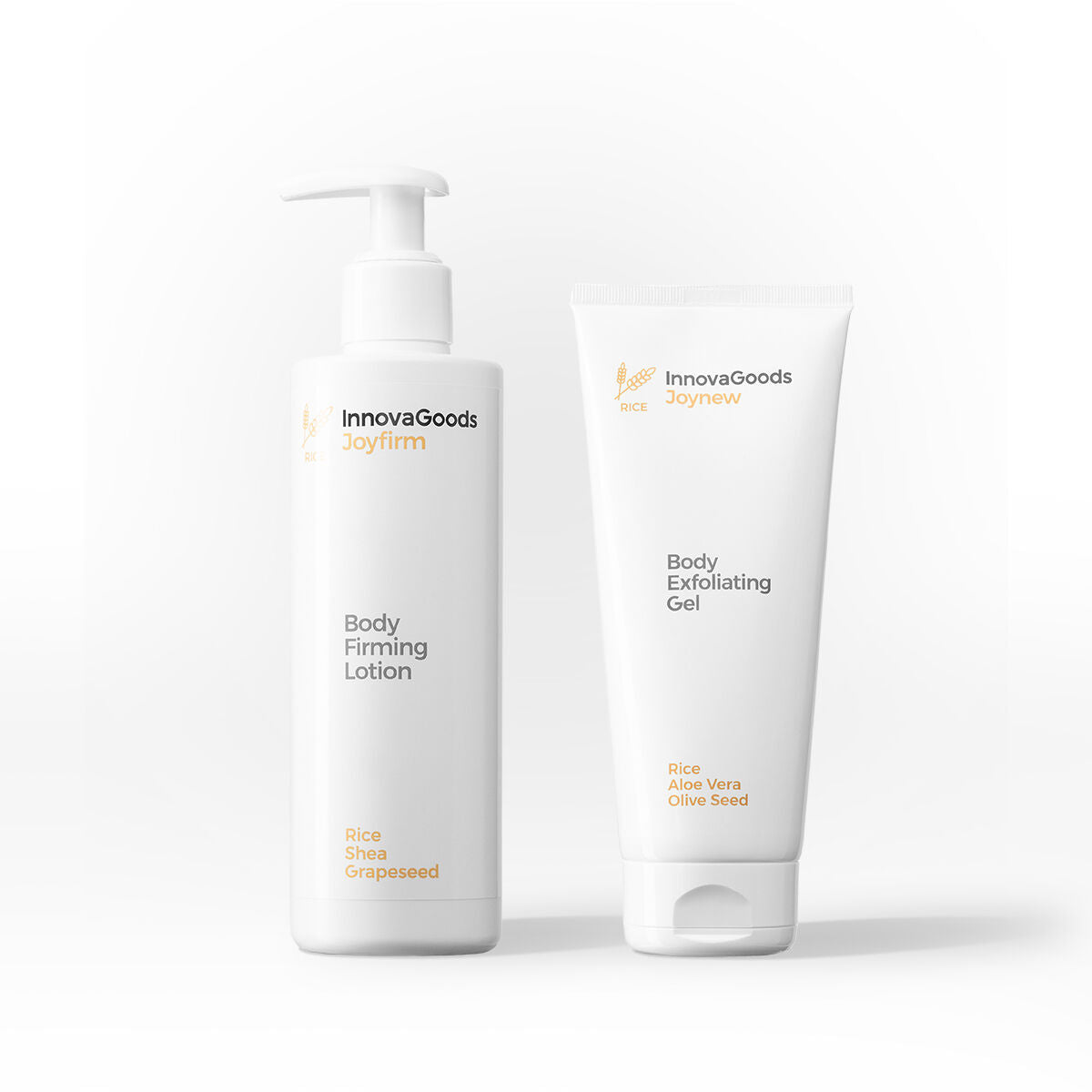 Kit Due Prodotti Cura del Corpo Rice InnovaGoods
