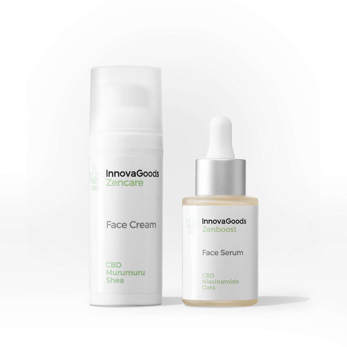 Kit Due Prodotti Idratazione Viso CBD InnovaGoods