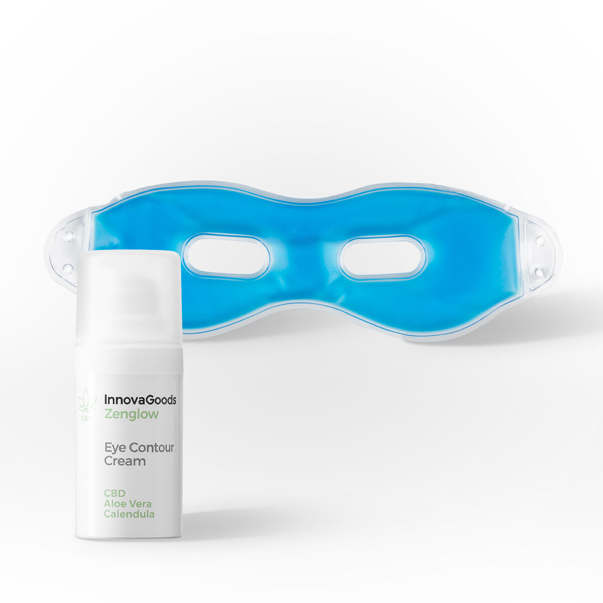 Pacchetto Trattamento Rilassante Contorno Occhi CBD InnovaGoods